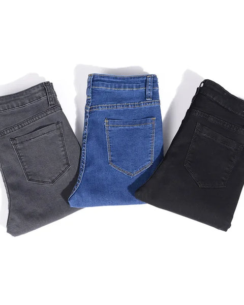 Women Jeans  High Elastic Stretch Jeans Denim Skinny Pencil Pants