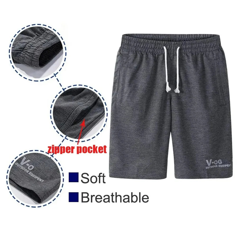 Men's Breathable Boardshorts Comfortable Loose Beach & Fitness Basketball Shorts