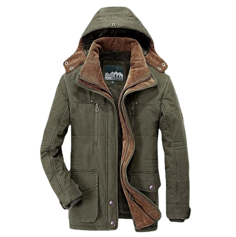 Men Warm Parkas High Quality Winter Down Jackets And Coats ForMen Long Coats Casual Hooded Jackets Men Winter Coats